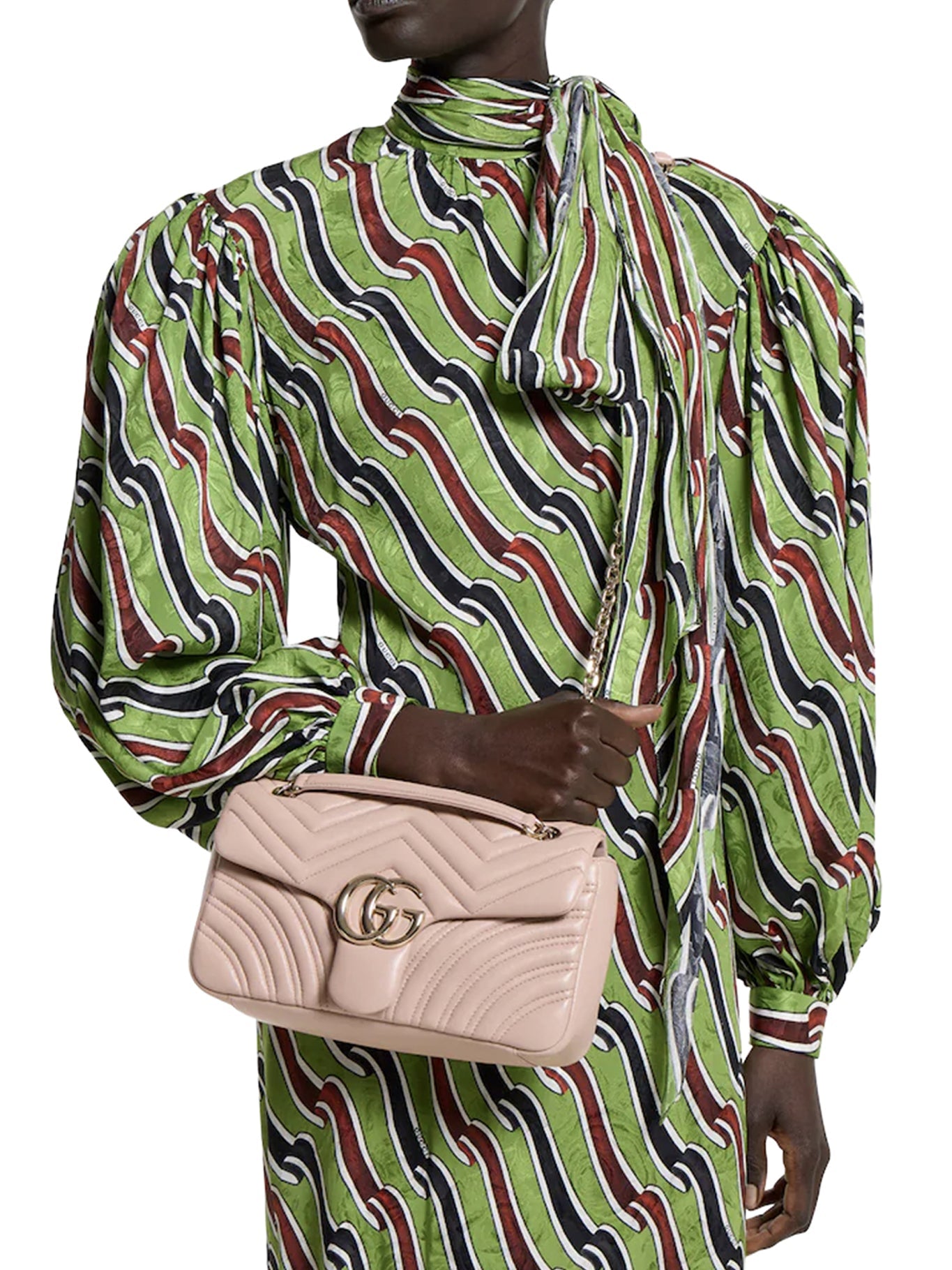 Оригінальна Gg Marmont Medium Shoulder Bag Gucci – детальний вид
