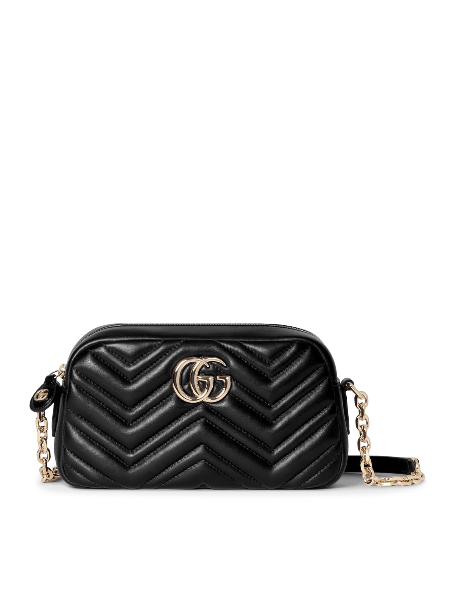 Оригінальна Gg Marmont Small Camera Bag Gucci – боковий вид