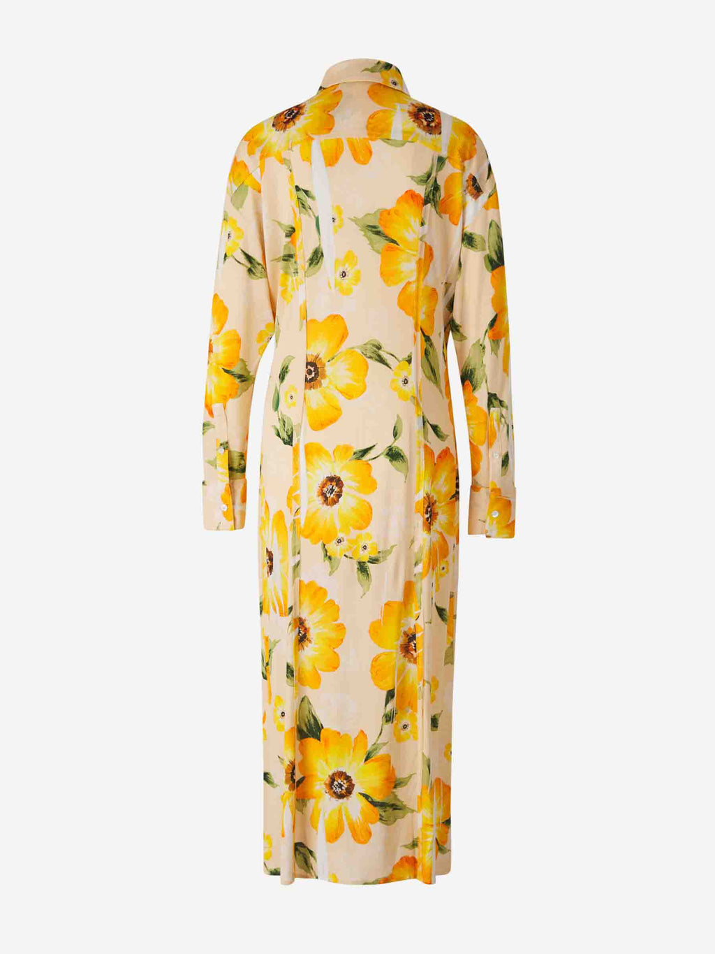 MIDI Shirt Dress Acne studios – Гарантія оригінальності – вид ззаду