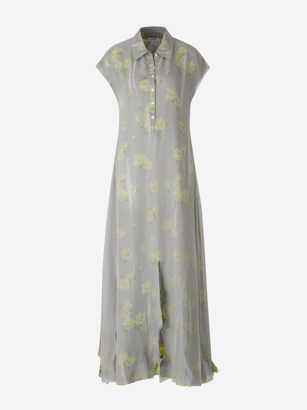 Оригінальна Layered Maxi Dress Acne studios – боковий вид