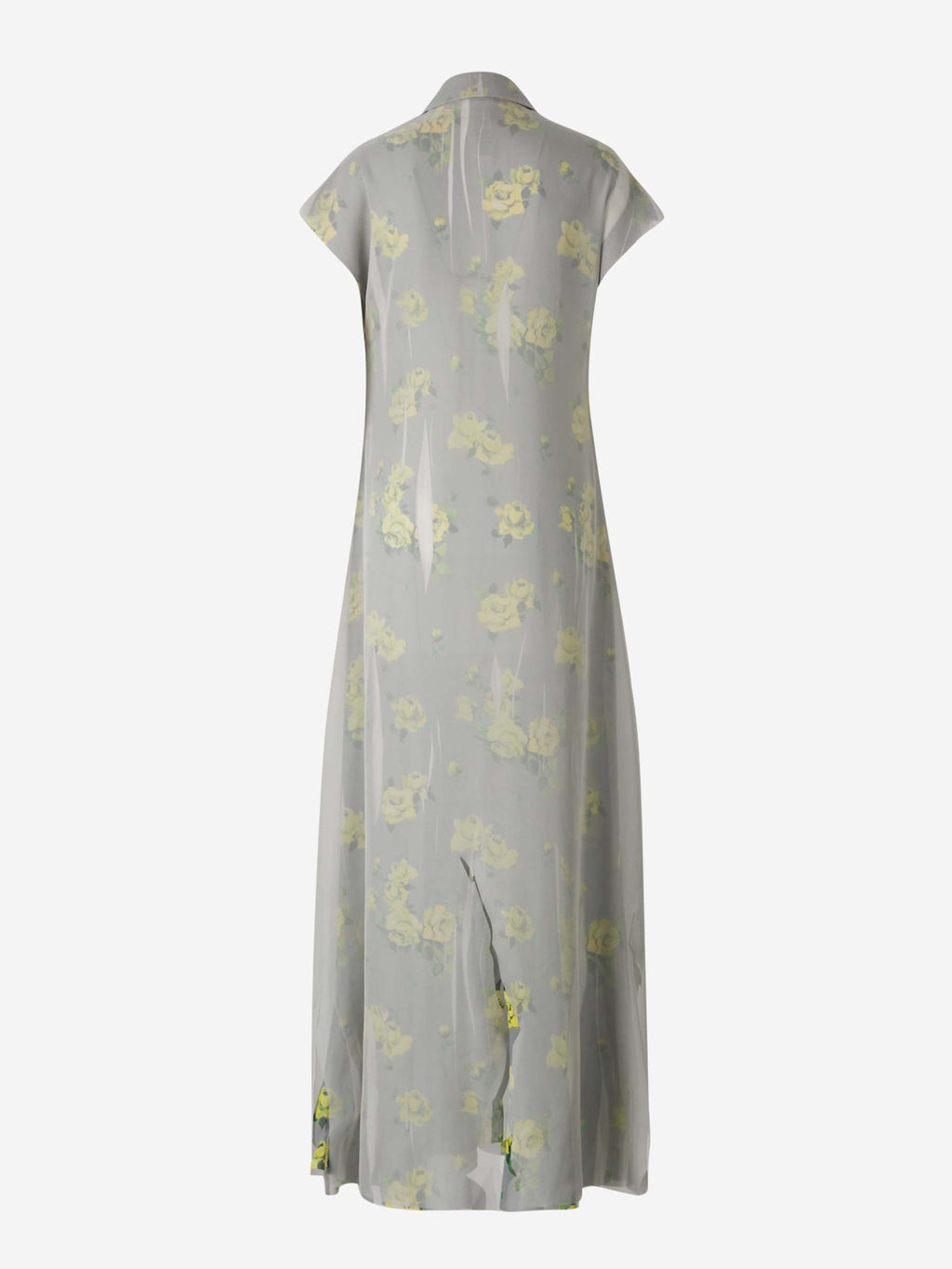 Оригінальна Layered Maxi Dress Acne studios – вид ззаду