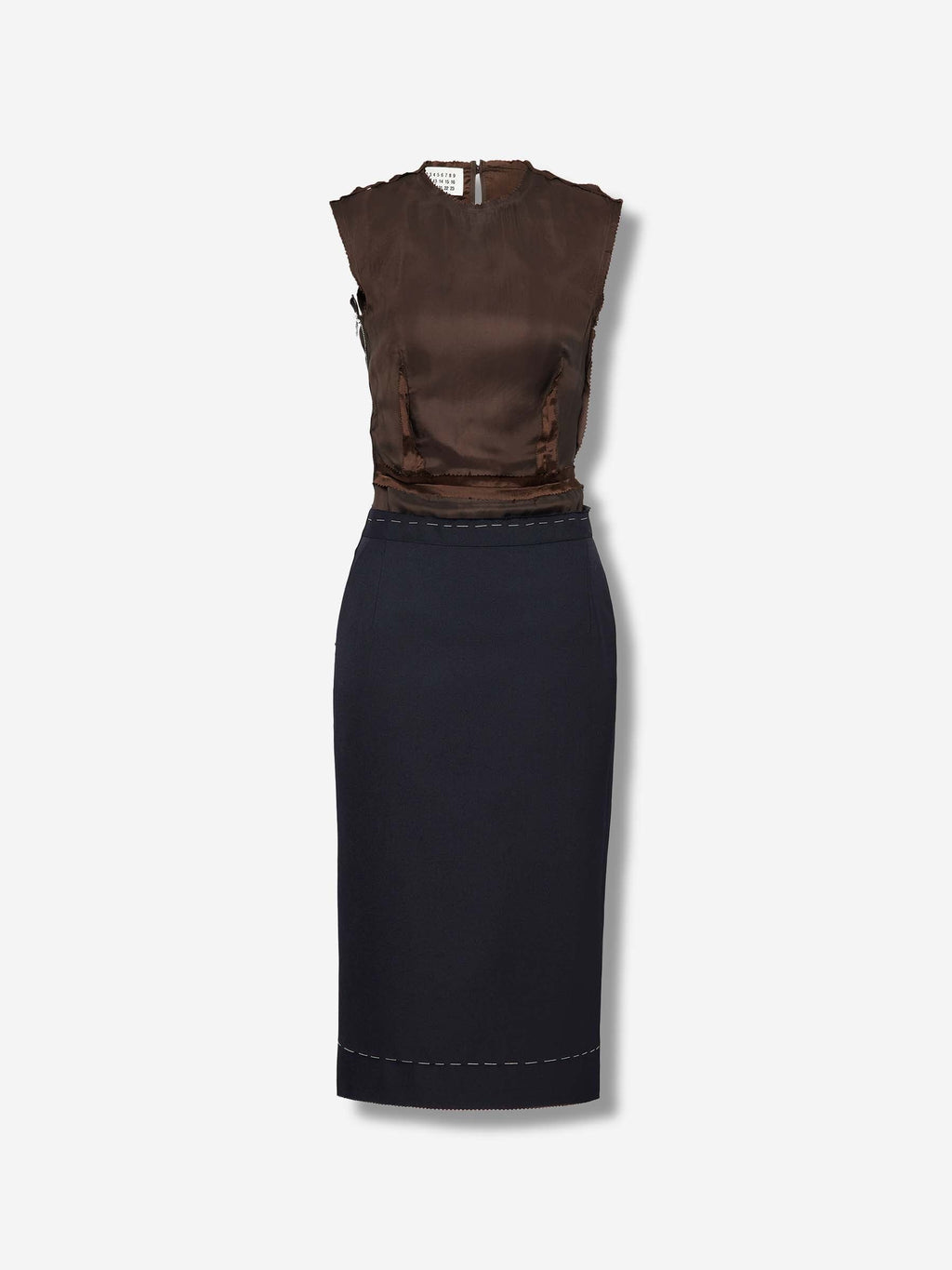 Оригінальна MIDI Dress Work-In-Progress Maison margiela – боковий вид
