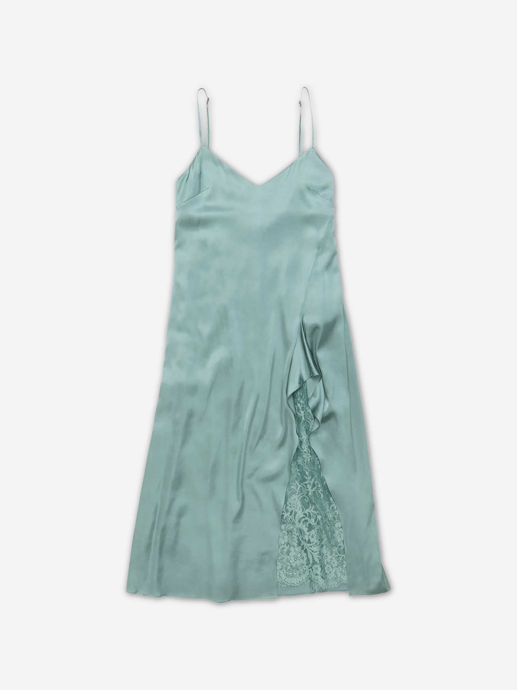 Satin MIDI Dress Acne studios оригінал – Купити в Україні – боковий вид