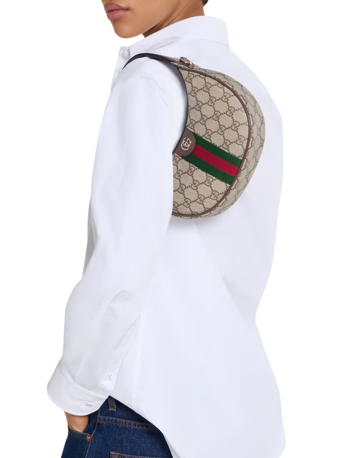 Оригінальна Ophidia Small Shoulder Bag Gucci – детальний вид