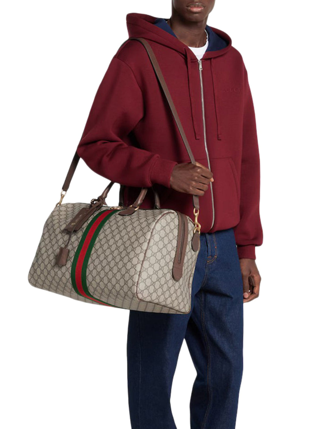 Savoy Medium Size Duffle Bag Gucci оригінал – Купити в Україні – детальний вид