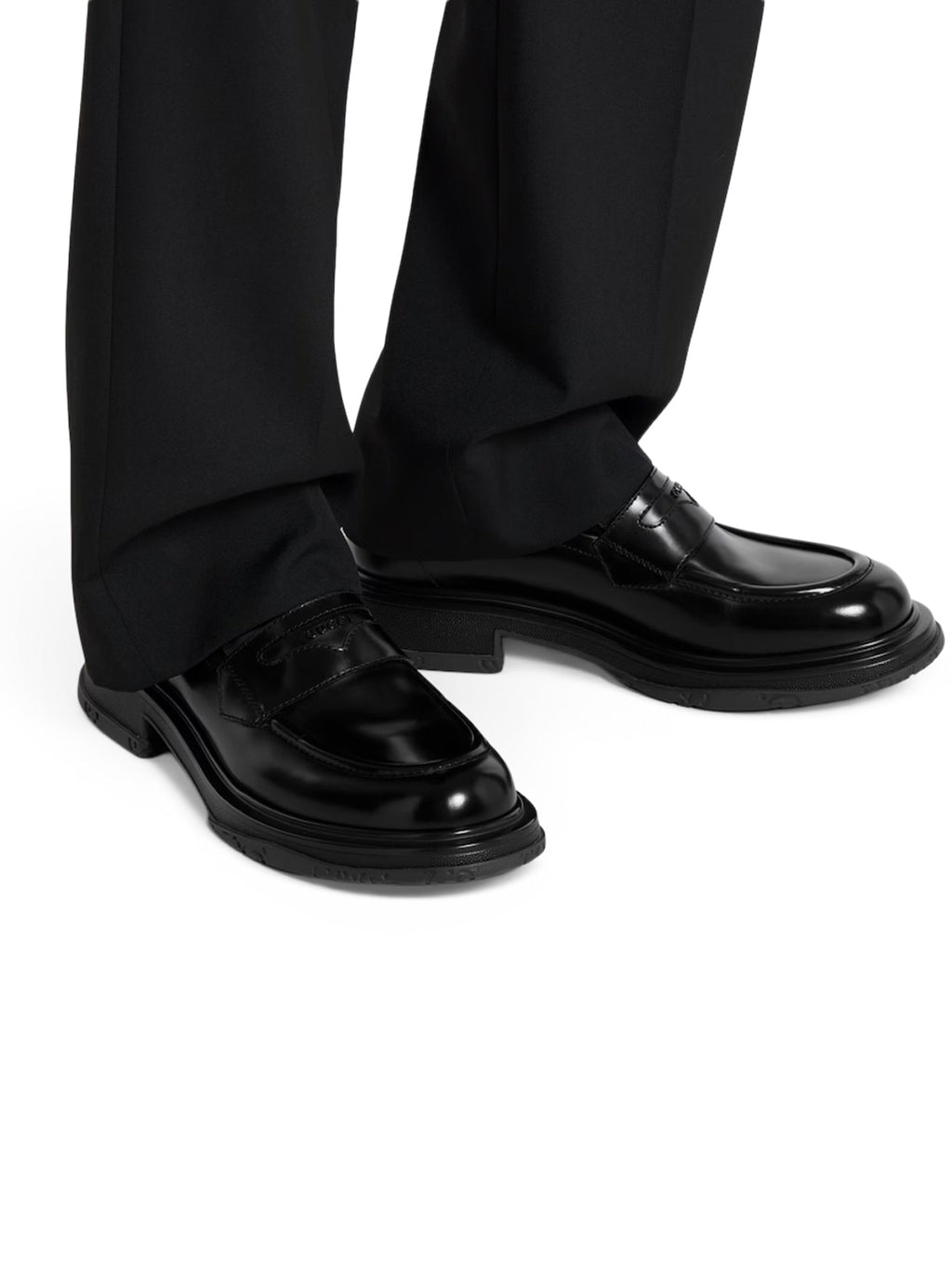 Оригінальна Loafer With Tone-On-Tone Logo Gucci – детальний вид