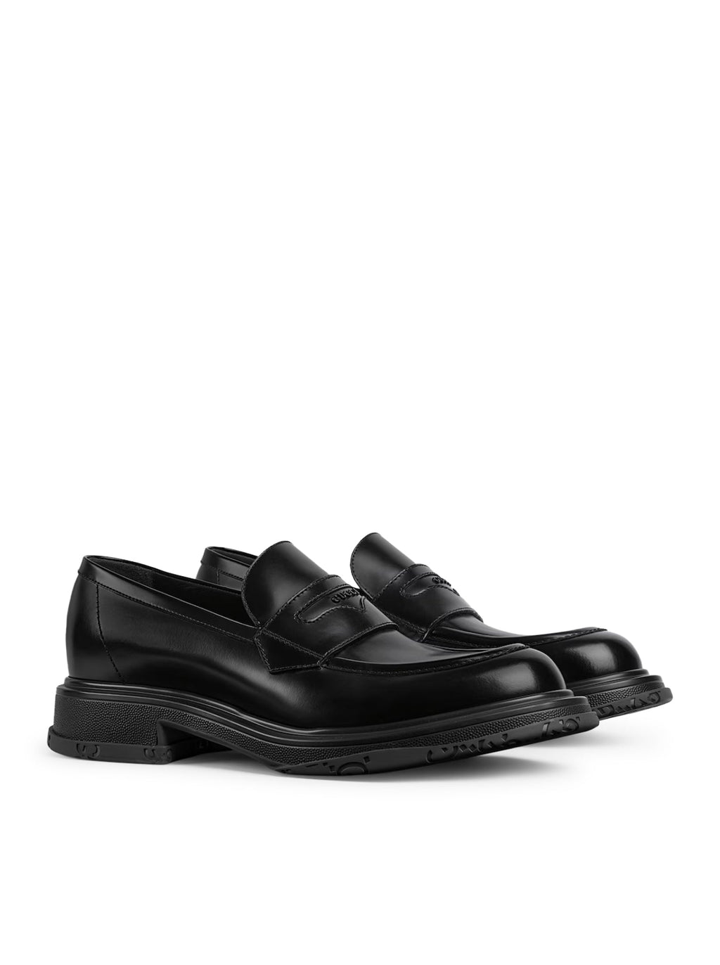 Оригінальна Loafer With Tone-On-Tone Logo Gucci – збільшений вид