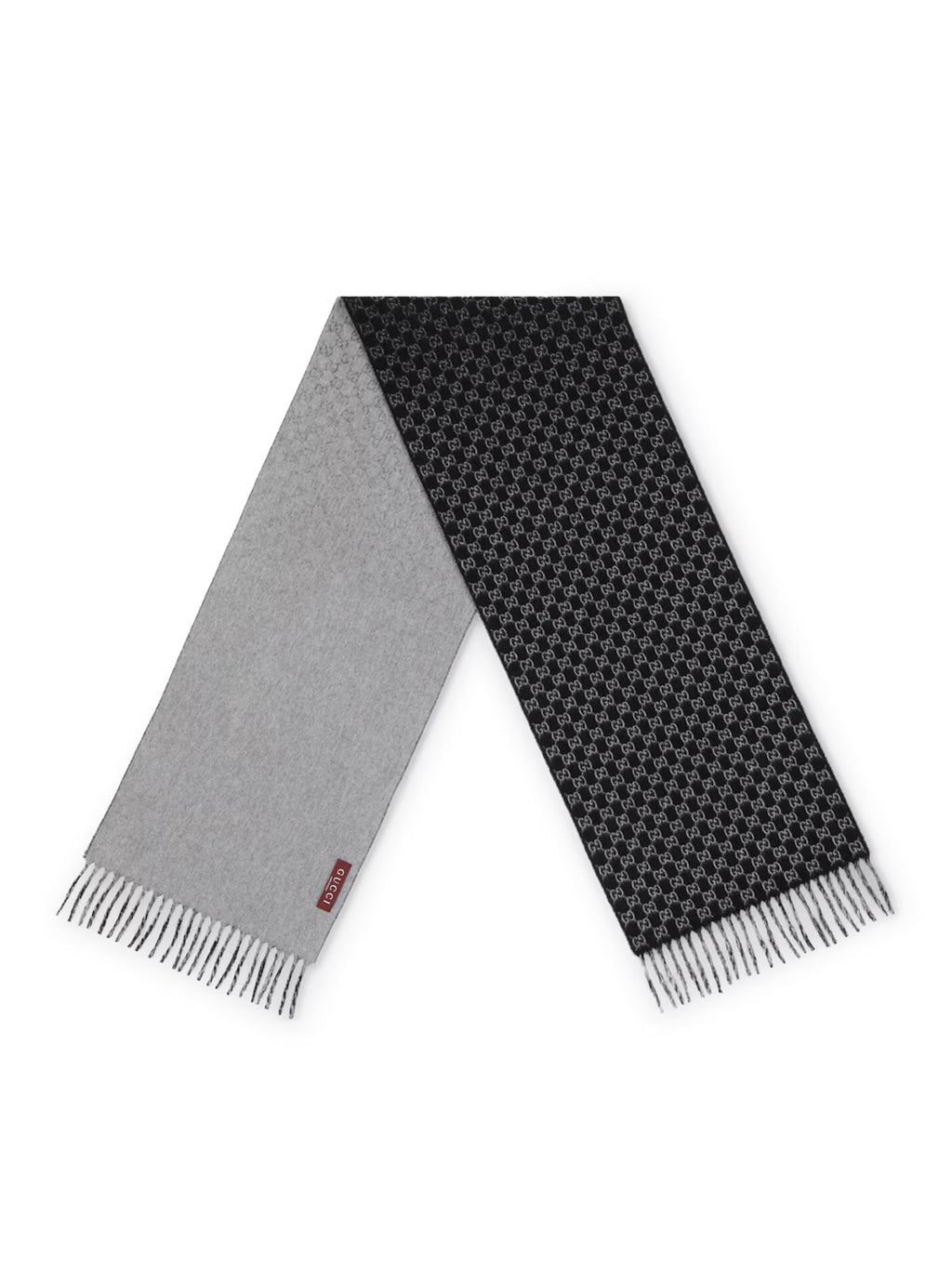 Оригінальна Gg Wool And Cashmere Scarf Gucci – збільшений вид