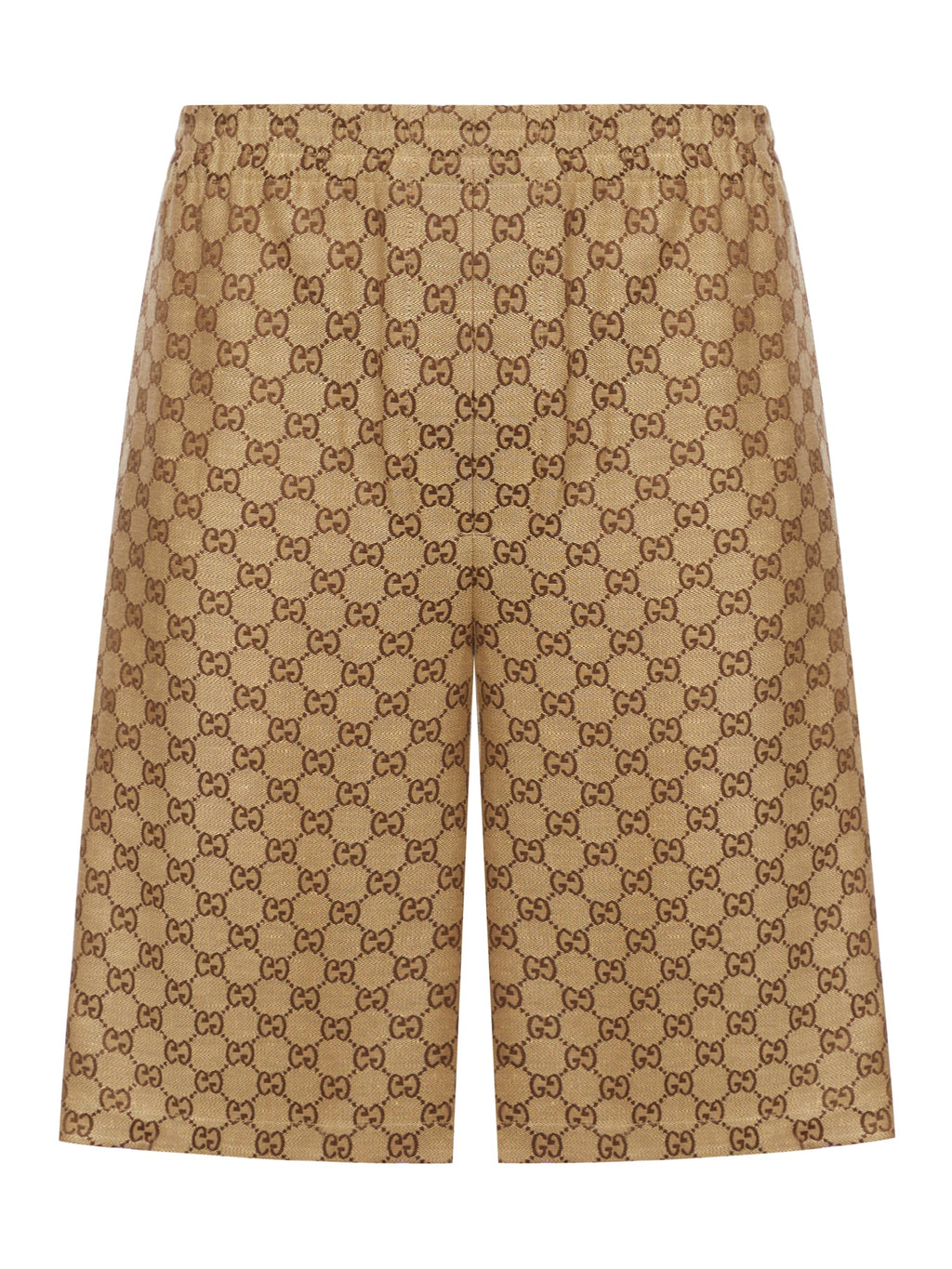Оригінальна Gg Supreme Linen Shorts Gucci – боковий вид