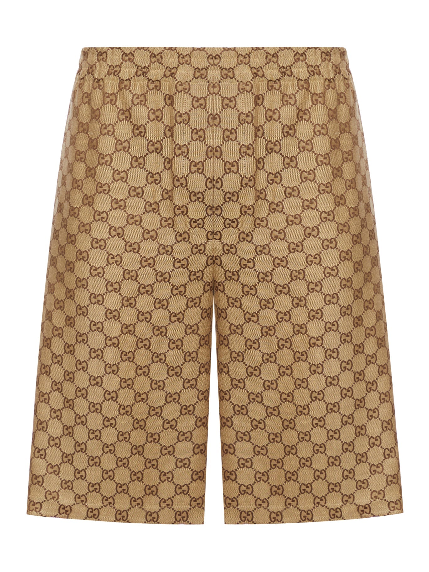 Оригінальна Gg Supreme Linen Shorts Gucci – боковий вид
