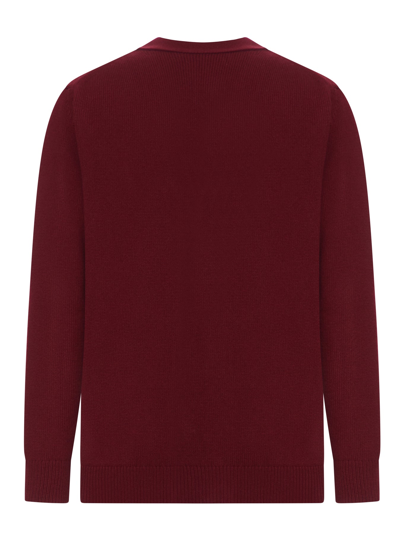 Оригінальна Cashmere Cardigan With Logo On The Chest Gucci – вид ззаду