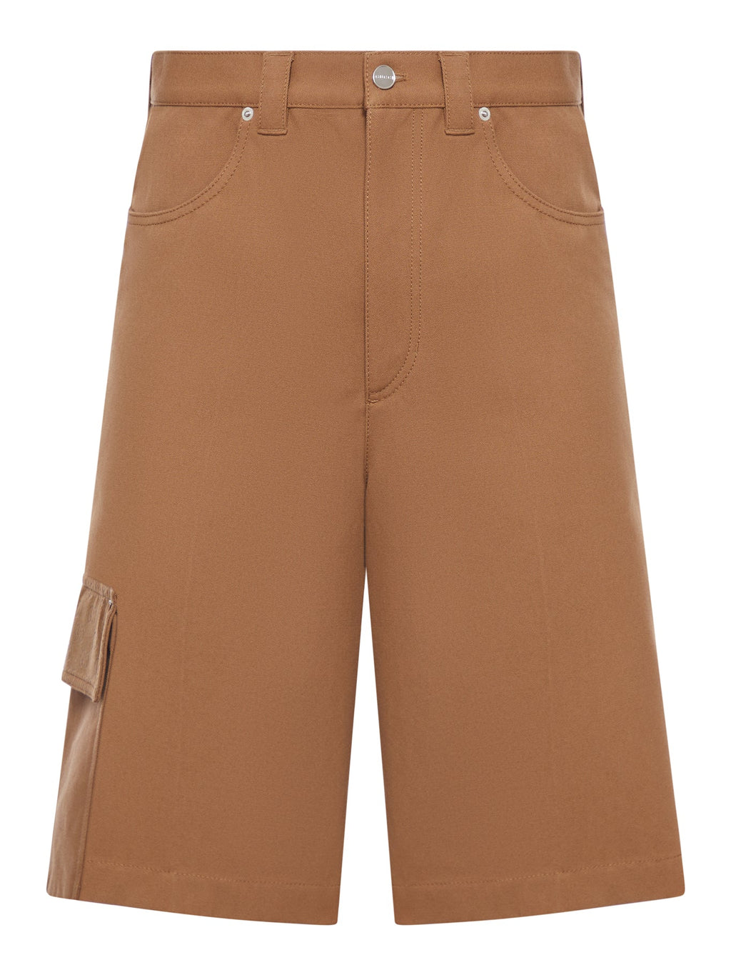 Heavy Cotton Canvas Cargo Bermuda Shorts Gucci оригінал – Купити в Україні – боковий вид