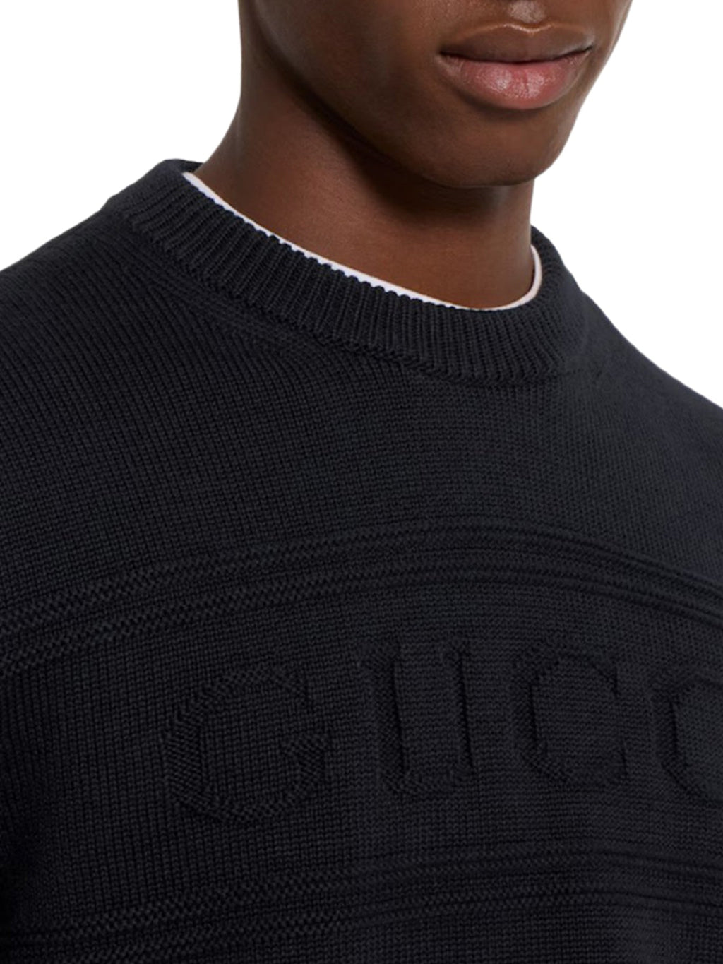 Cotton Knitted Sweater With Intarsia Gucci оригінал – Купити в Україні – збільшений вид