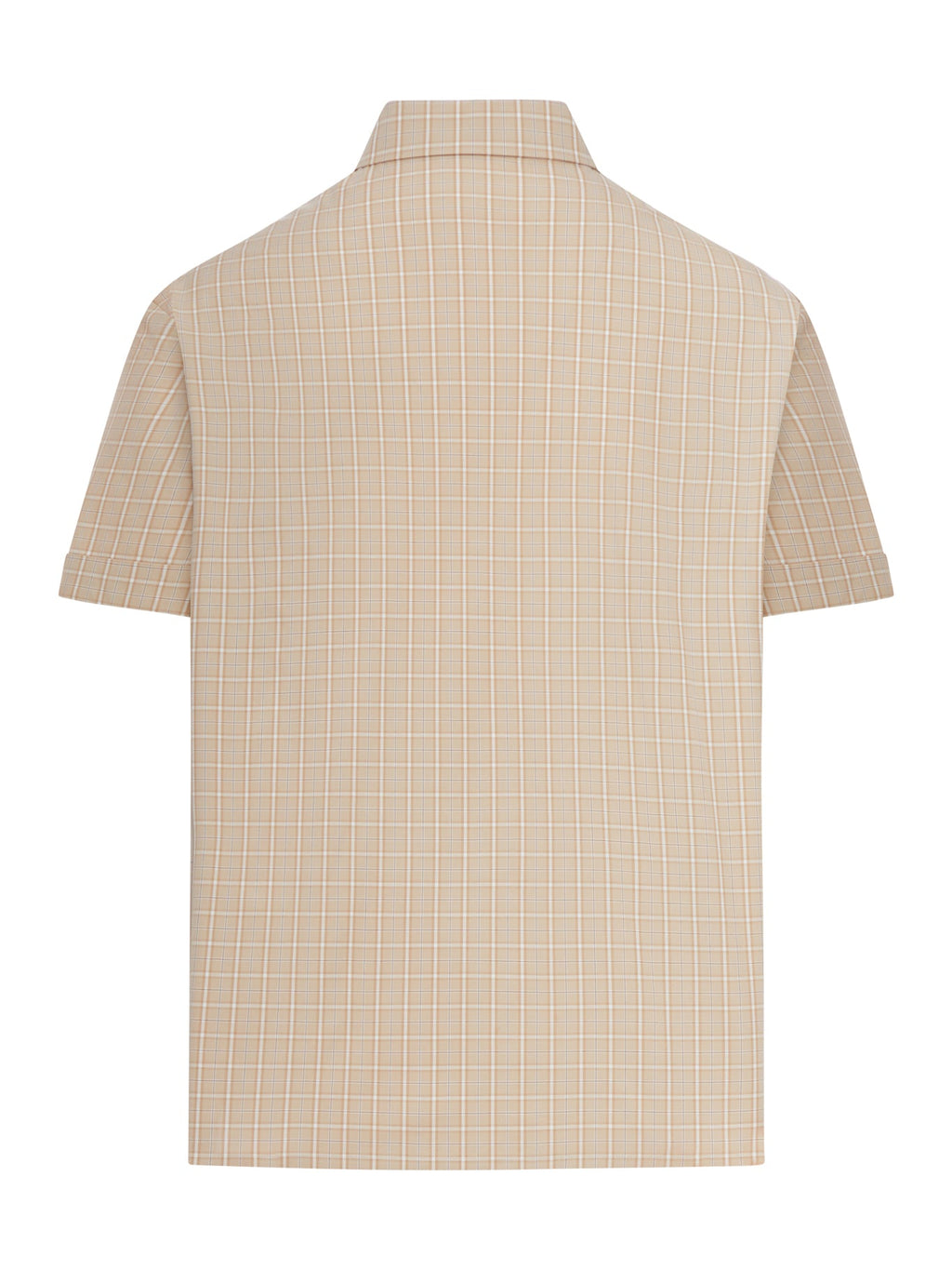 Checked Cotton Poplin Shirt Miu miu – Гарантія оригінальності – вид ззаду