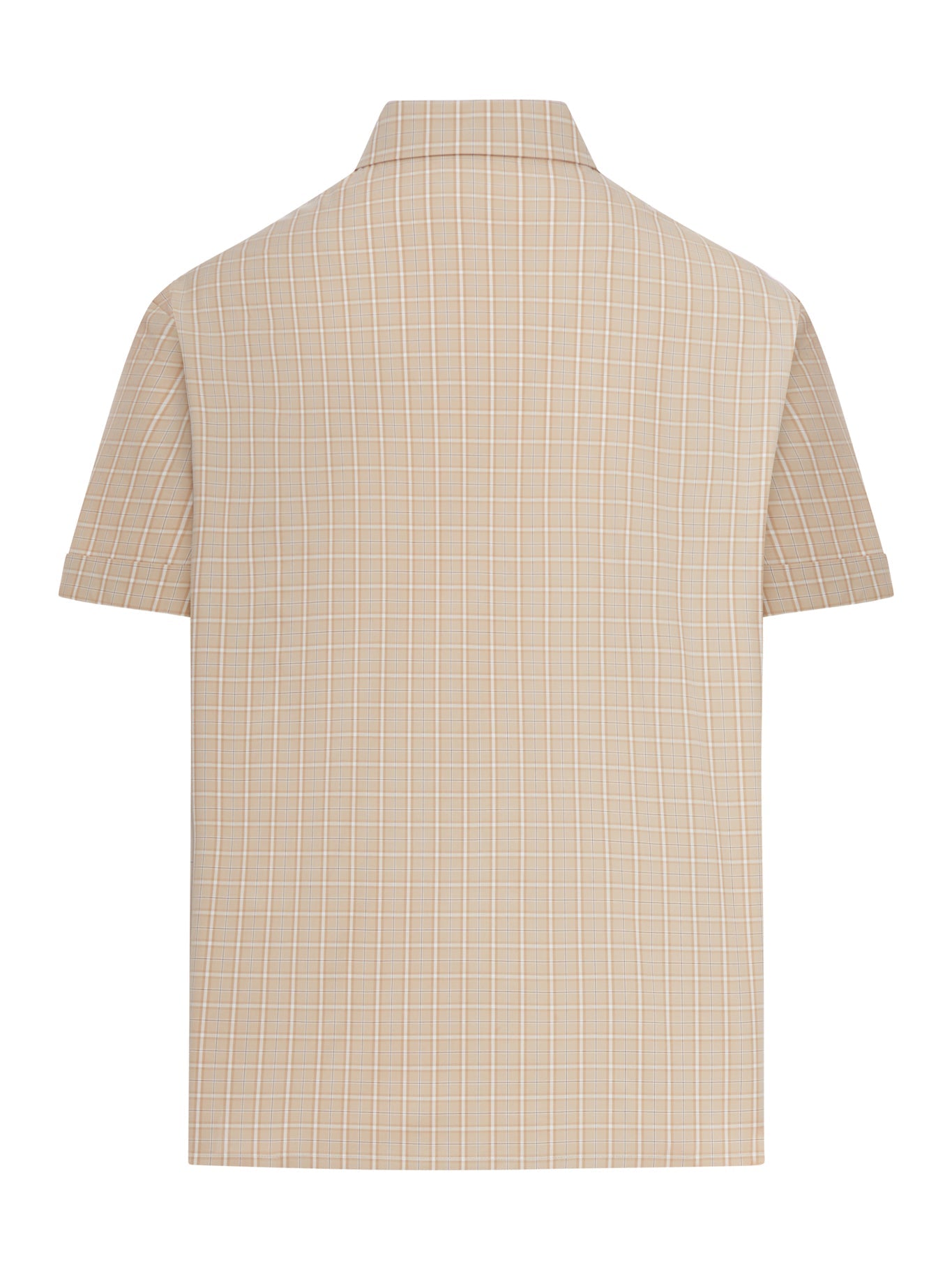 Checked Cotton Poplin Shirt Miu miu – Гарантія оригінальності – вид ззаду