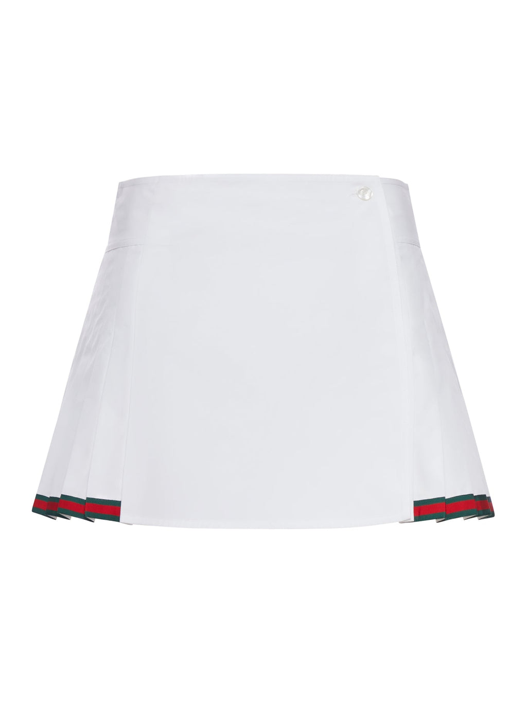 Short Cotton Poplin Skirt Gucci – Гарантія оригінальності – боковий вид