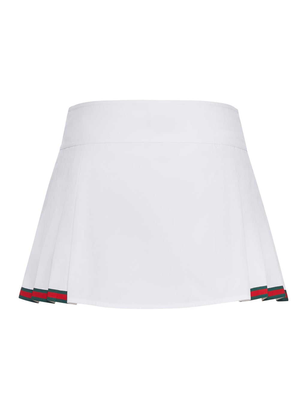 Short Cotton Poplin Skirt Gucci – Гарантія оригінальності – вид ззаду