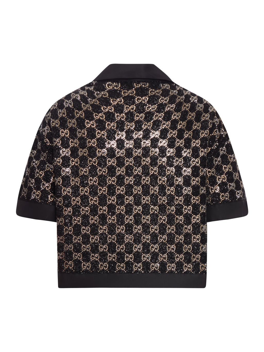 Wool Tweed Top With Rhinestone Gucci оригінал – Купити в Україні – вид ззаду