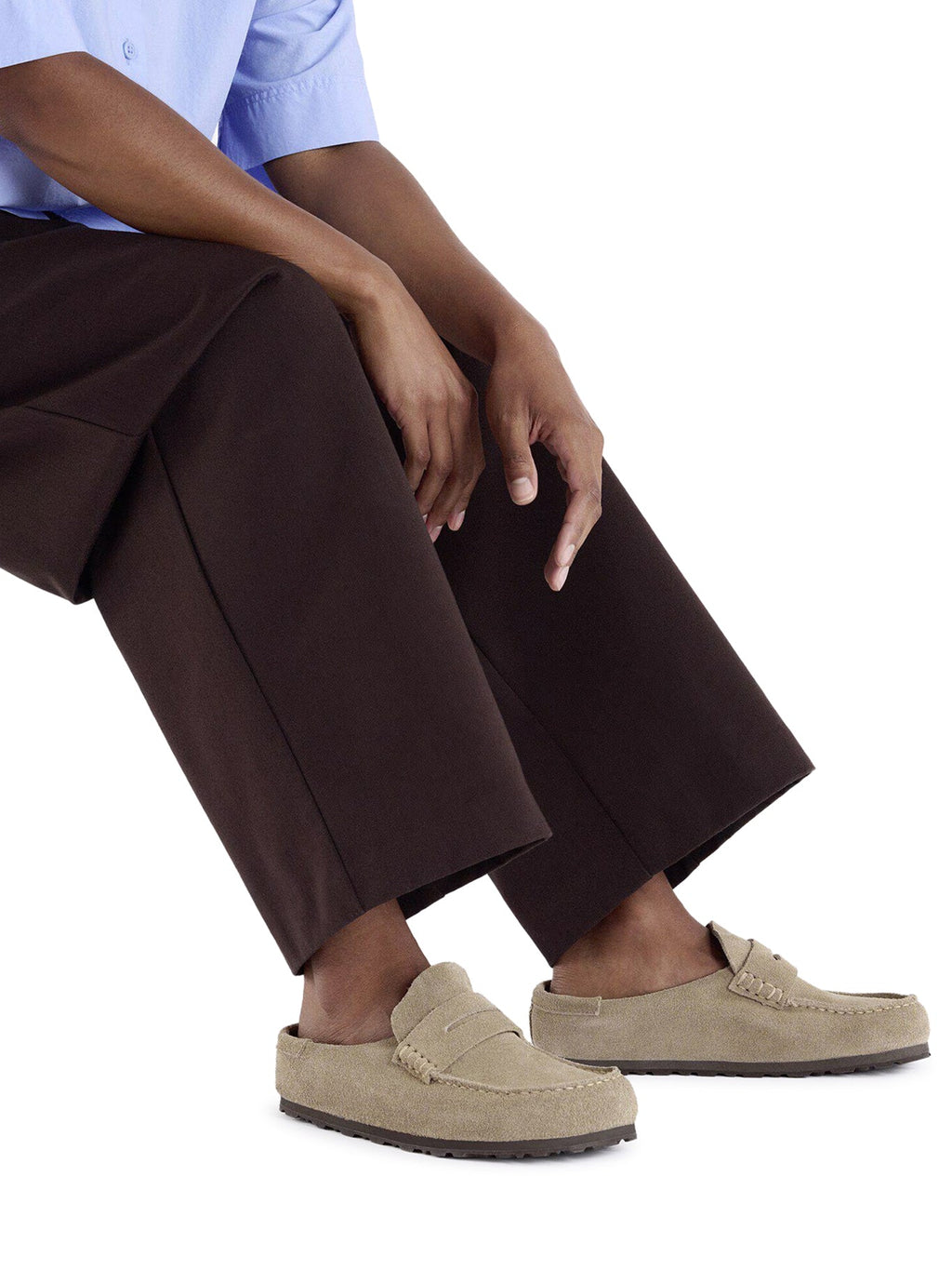 Naples Wrapped In Suede Birkenstock оригінал – Купити в Україні – вид ззаду