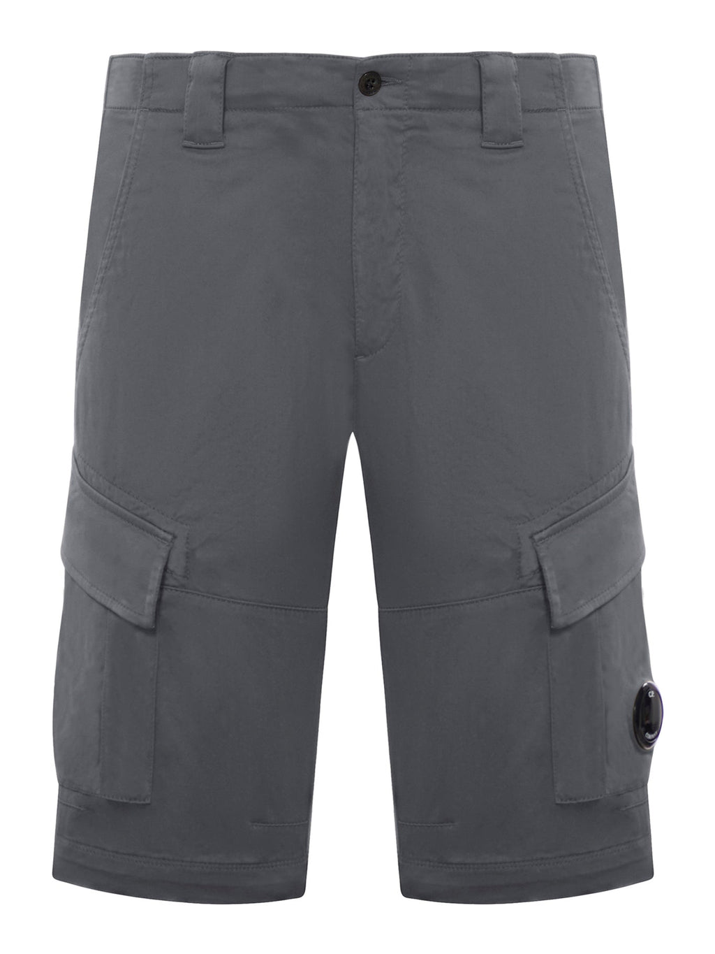 Sateen Stretch Cargo Shorts Cp company – Гарантія оригінальності – боковий вид