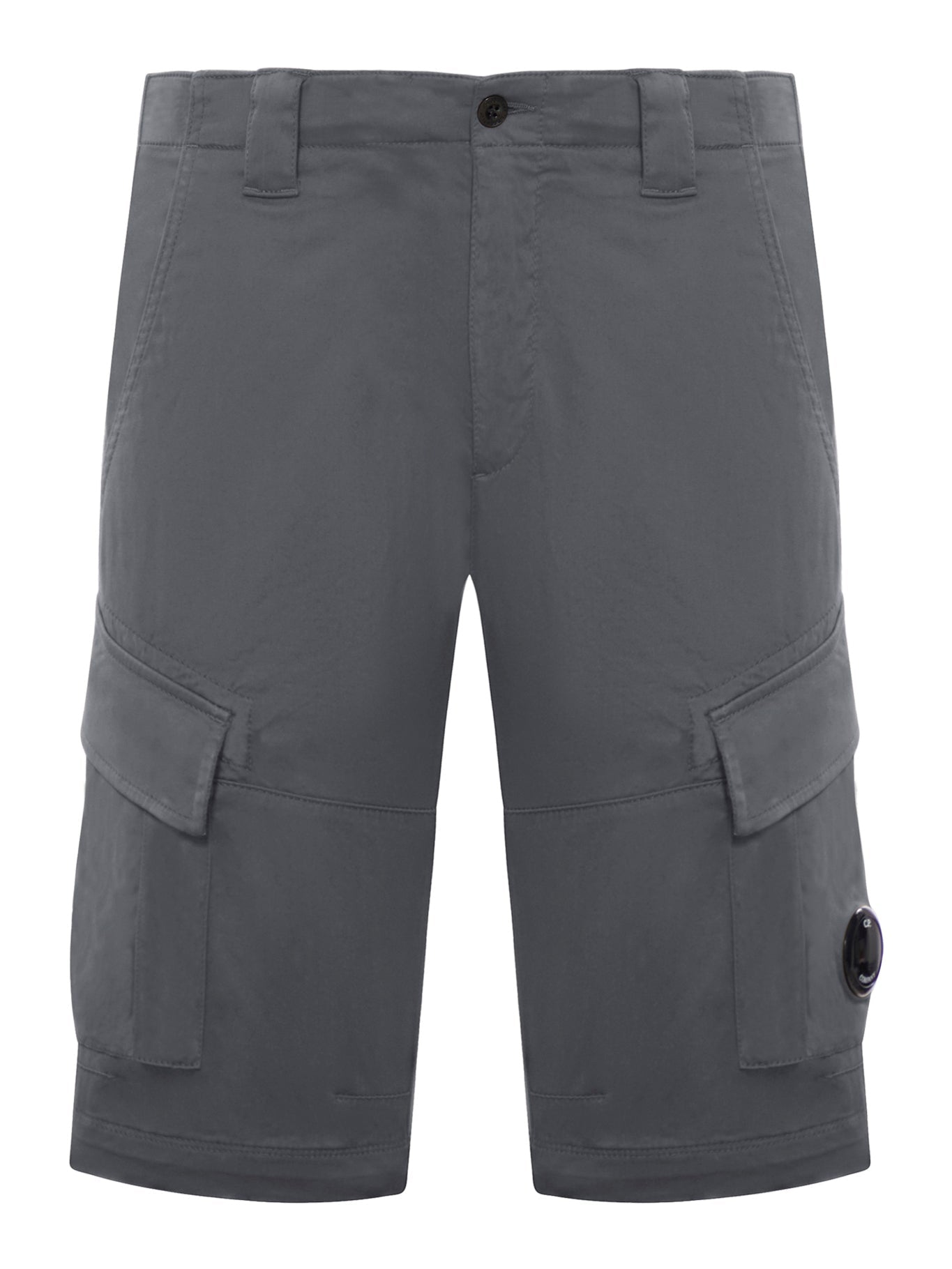 Sateen Stretch Cargo Shorts Cp company – Гарантія оригінальності – боковий вид