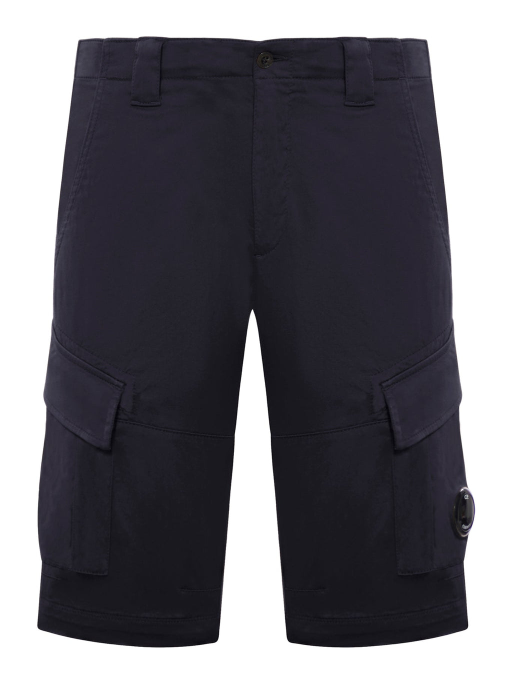 Sateen Stretch Cargo Shorts Cp company – Гарантія оригінальності – боковий вид