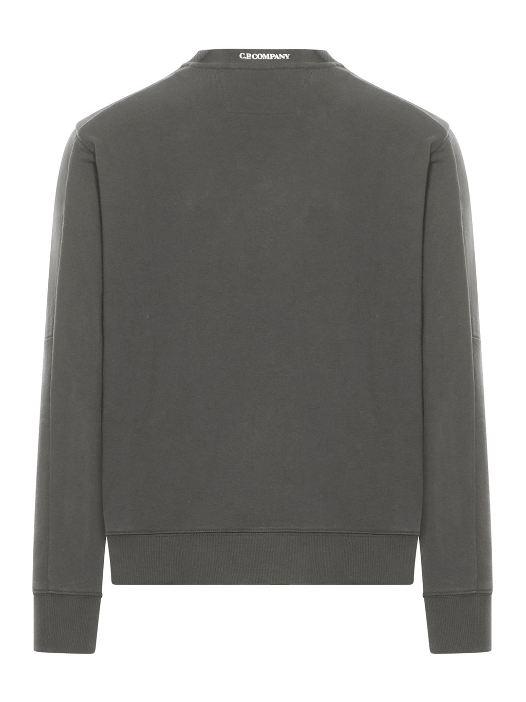 Оригінальна Crew Neck Fleece Sweatshirt With Embossed Lens Cp company – вид ззаду