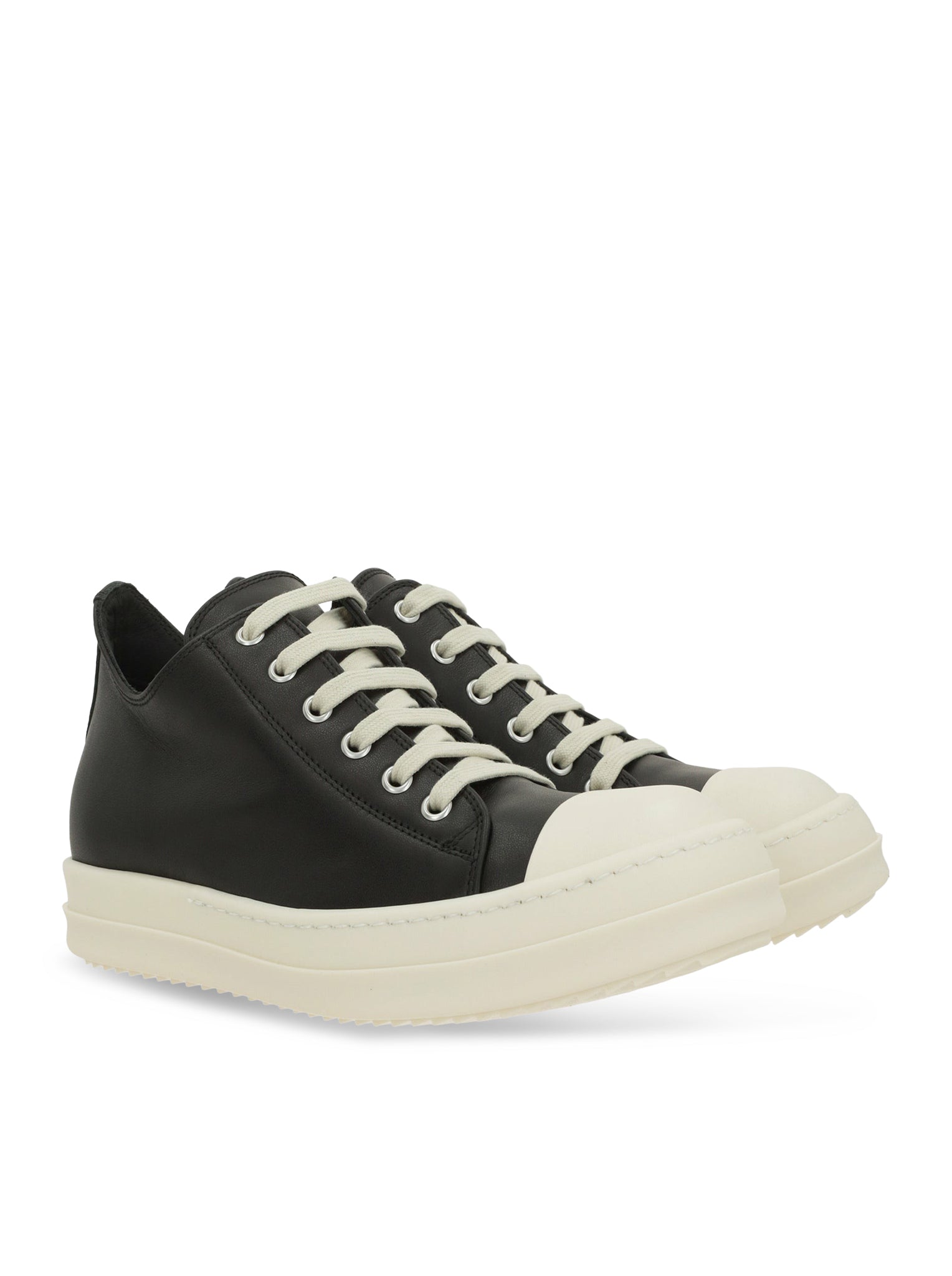 Low Leather Sneakers Rick owens оригінал – Купити в Україні – вид ззаду