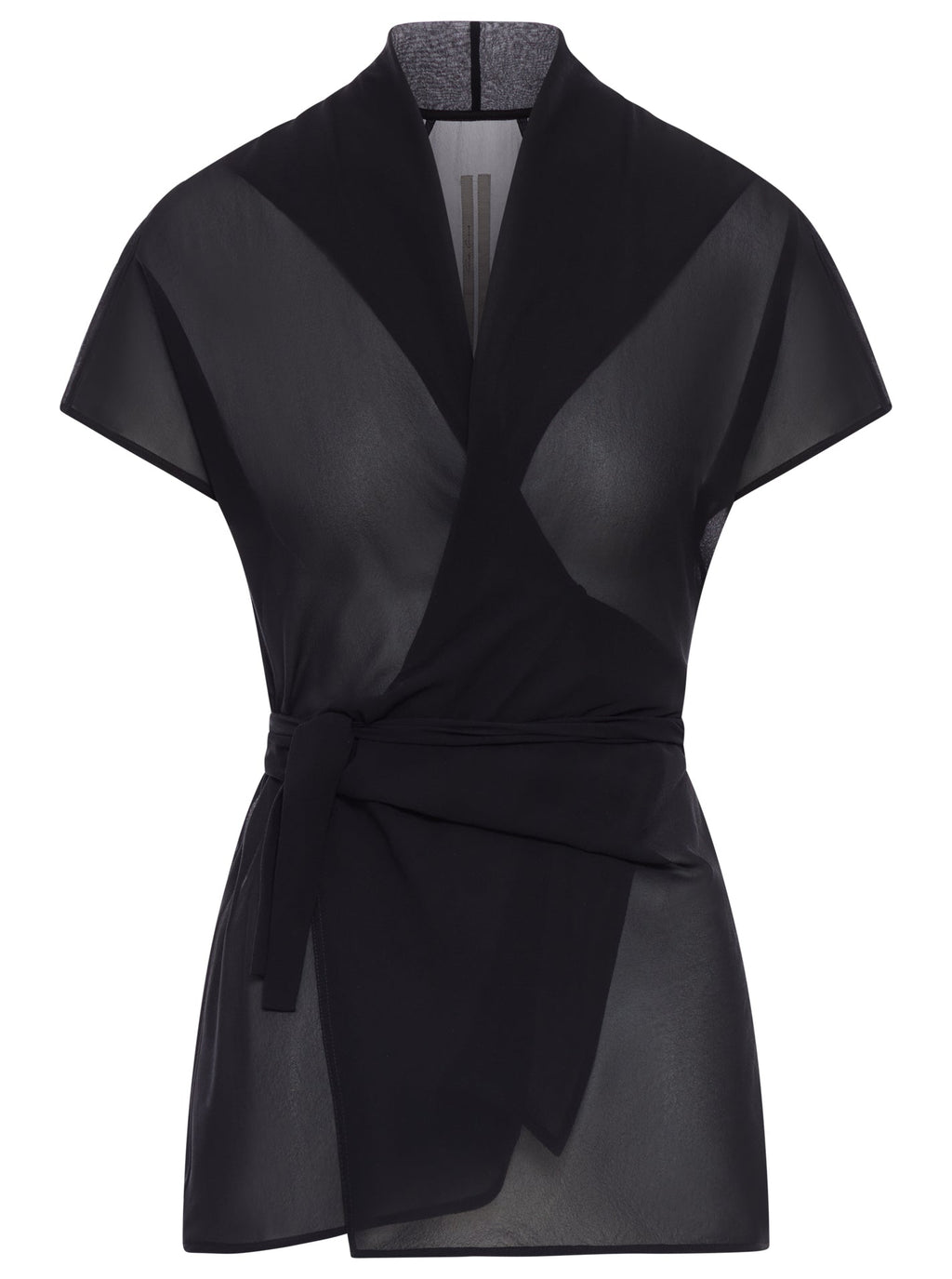 Silk T-Shirt Wrap Rick owens оригінал – Купити в Україні – боковий вид