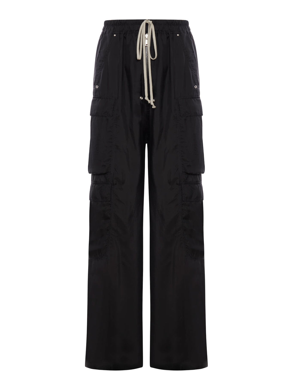 Cupro Cargo Pants Rick owens – Гарантія оригінальності – боковий вид