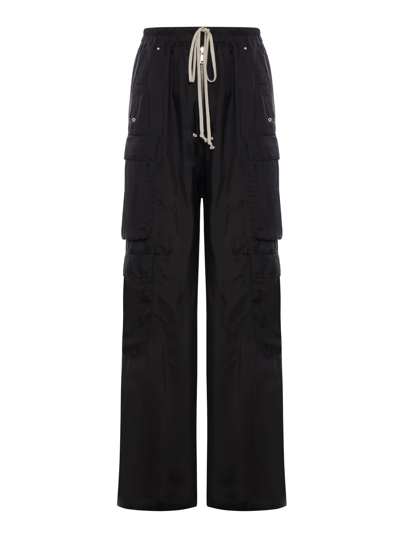 Cupro Cargo Pants Rick owens – Гарантія оригінальності – боковий вид