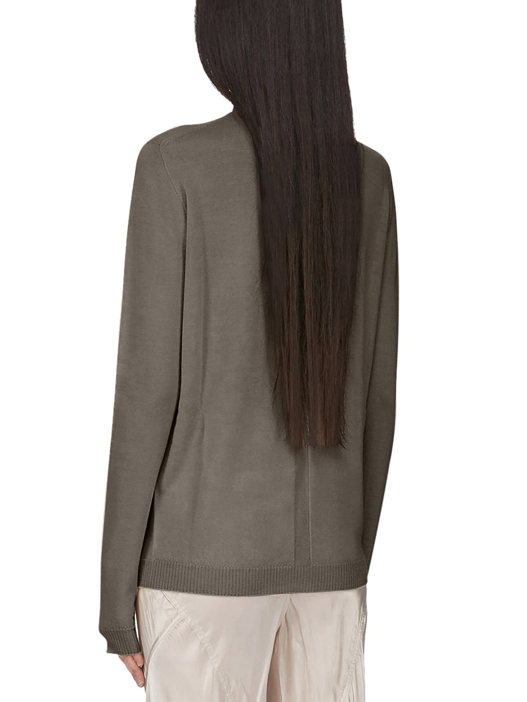 V-Neck Sweater In Virgin Wool Rick owens оригінал – Купити в Україні – збільшений вид