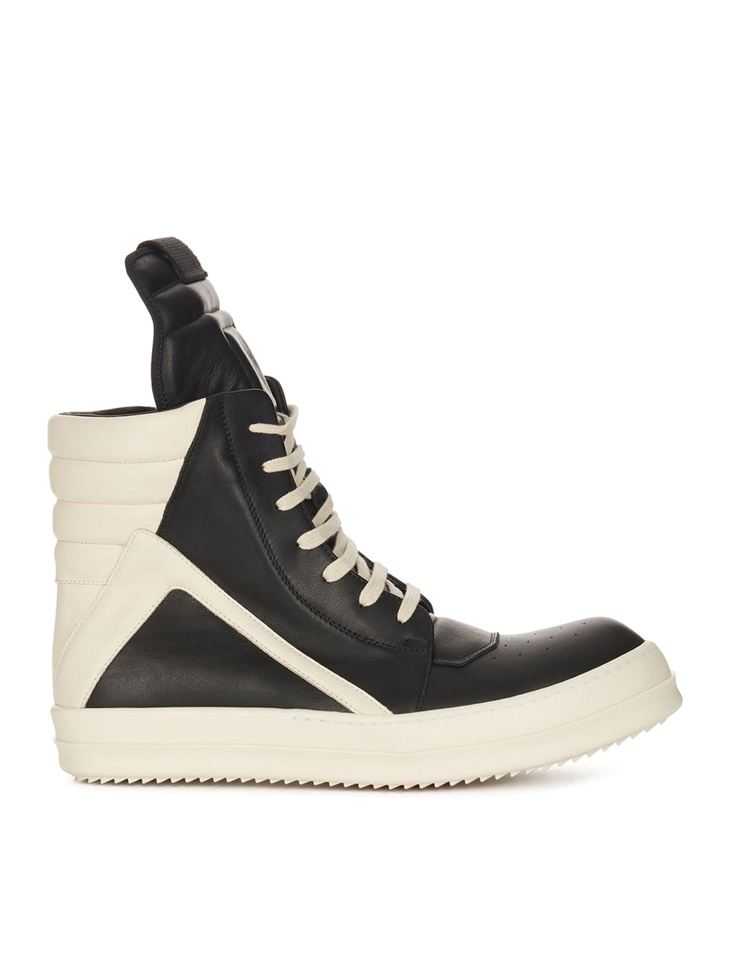 Оригінальна Geobaskets In Calfskin Leather Rick owens – боковий вид