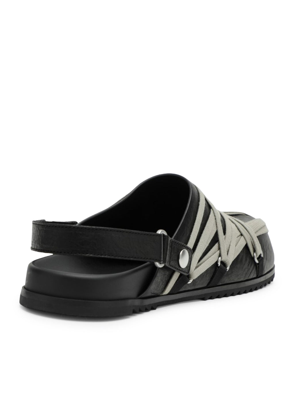 Оригінальна Black Megalaced Mules Rick owens – детальний вид