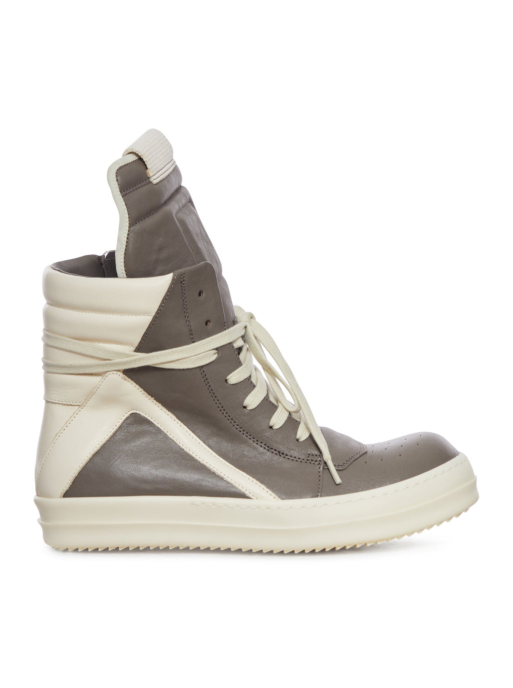 Оригінальна Geobaskets In Calfskin Leather Rick owens – боковий вид