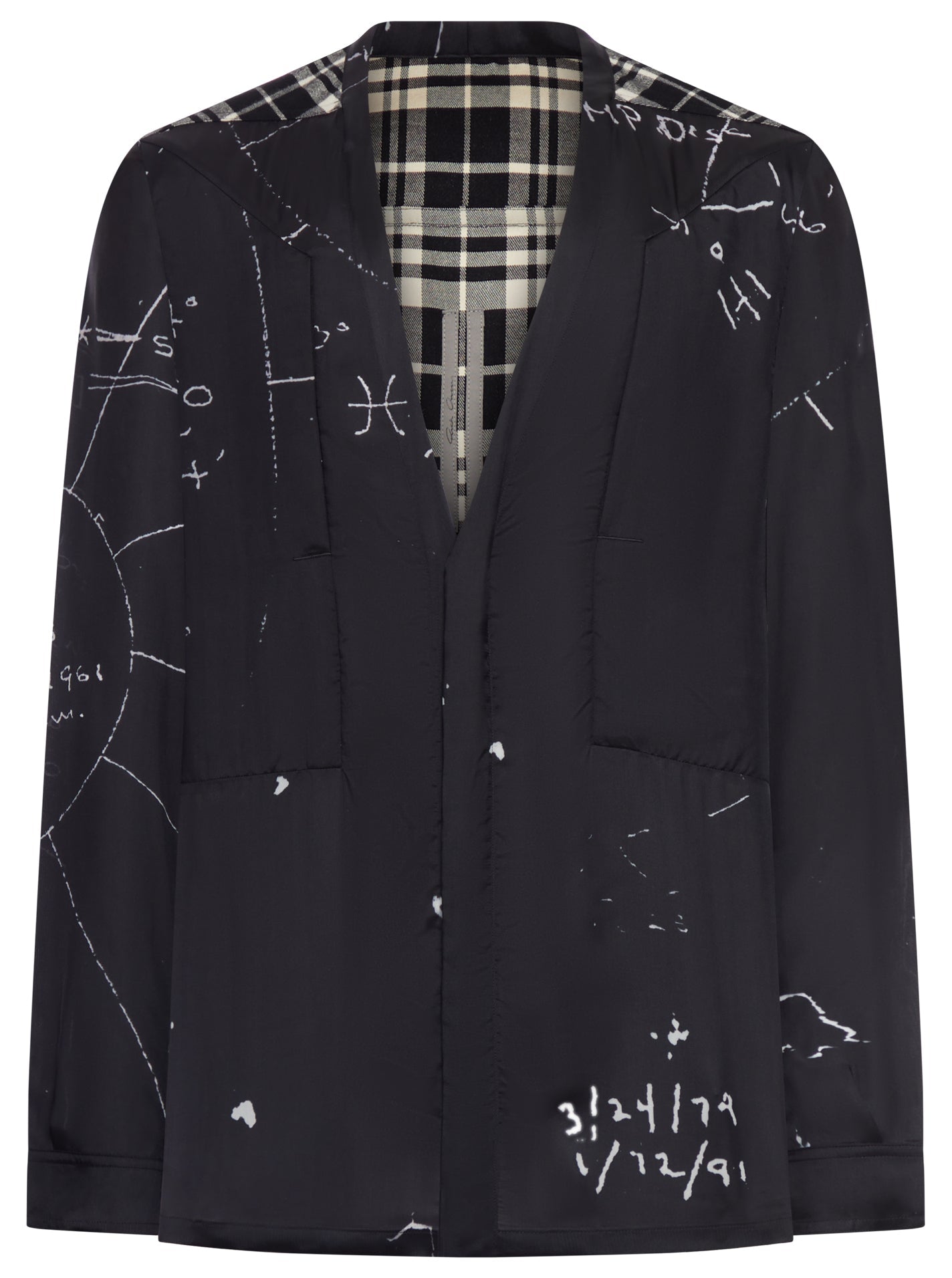 Larry Shirt With Graphic Print Rick owens оригінал – Купити в Україні – боковий вид