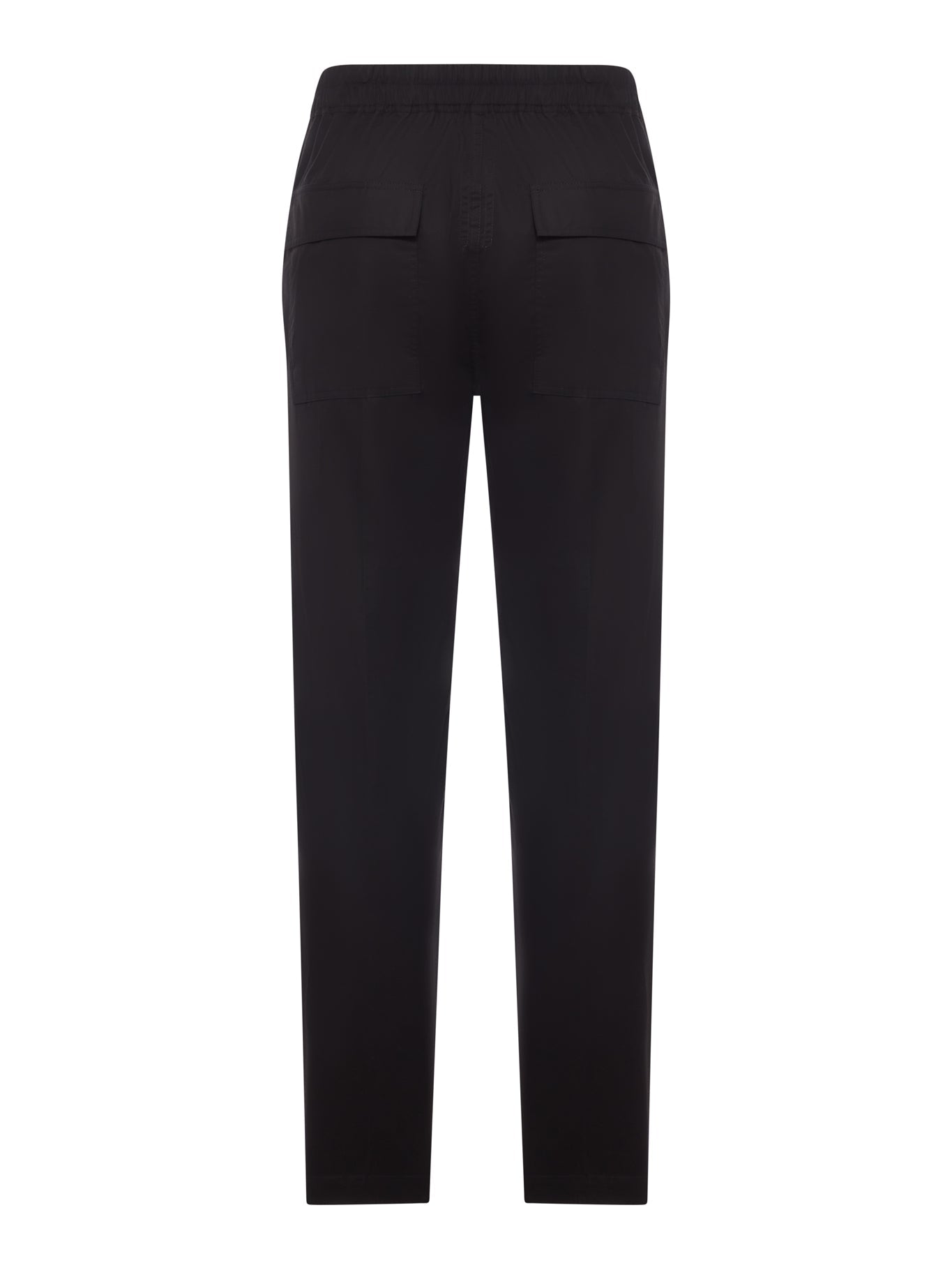 Cotton Trousers With Drawstring Rick owens – Гарантія оригінальності – вид ззаду