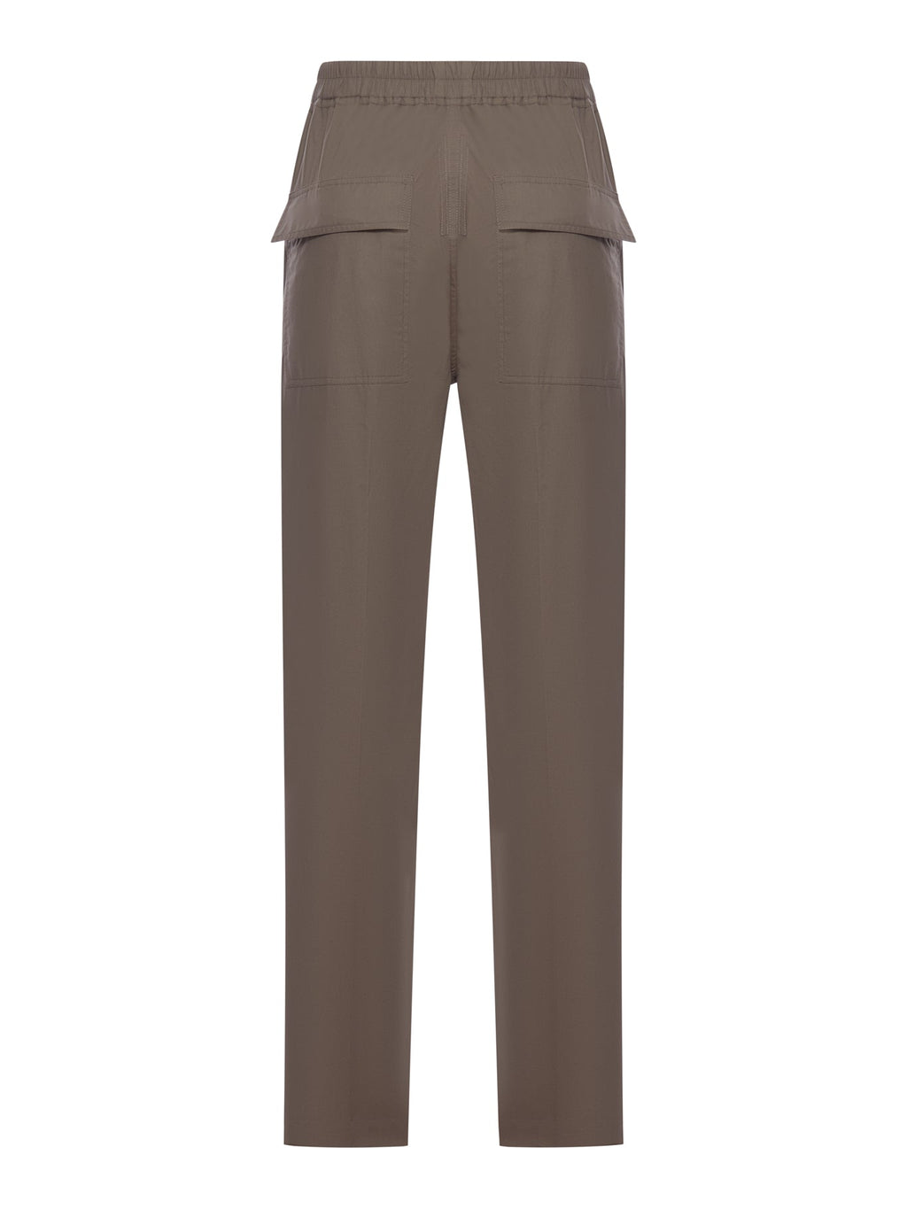 Cotton Trousers With Drawstring Rick owens – Гарантія оригінальності – вид ззаду