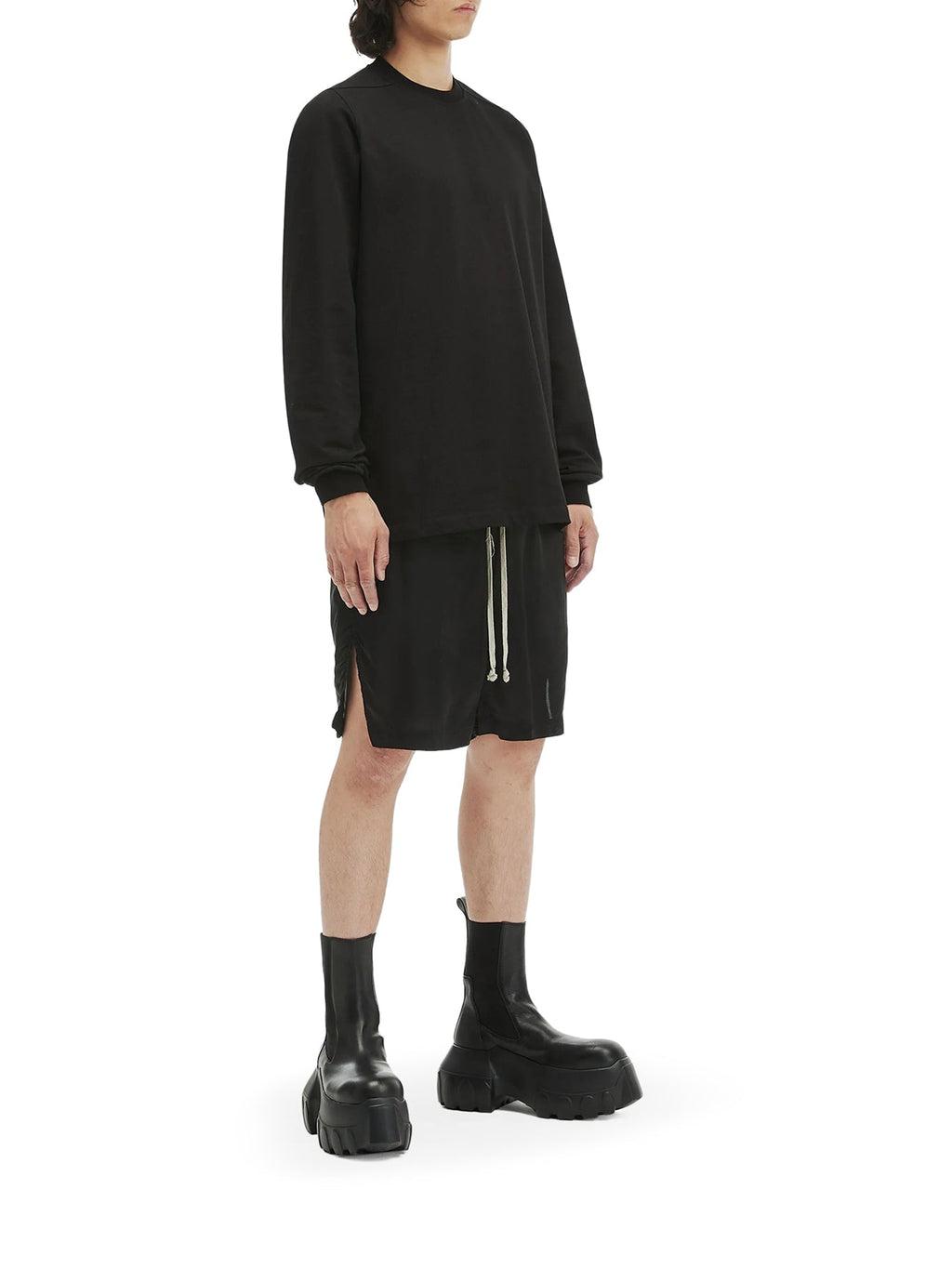 Оригінальна Cotton Poplin Bermuda Boxers Rick owens – вид ззаду