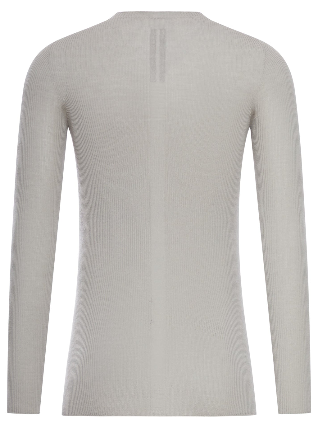 Оригінальна Wool Sweater In Semi-Transparent Fabric Rick owens – вид ззаду
