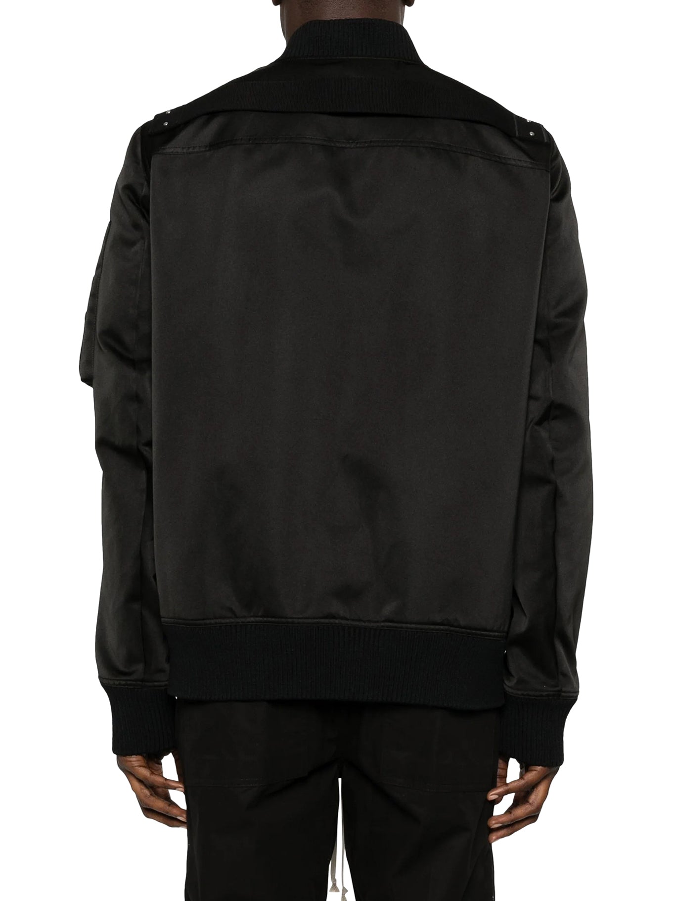 Padded Bomber Jacket With Zip Rick owens – Гарантія оригінальності – збільшений вид