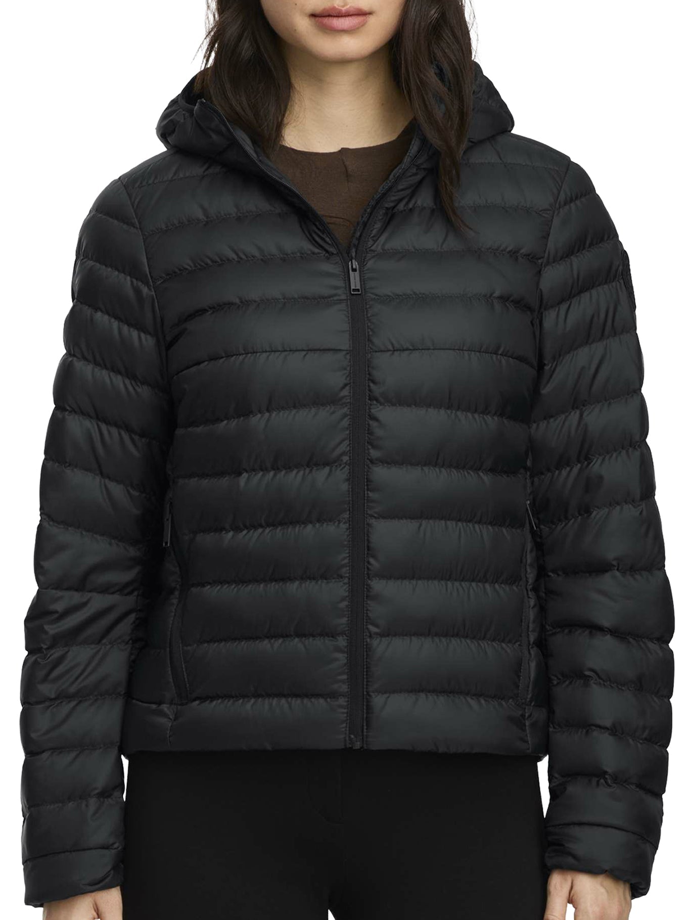 Оригінальна Aethera Tonal Label Hooded Jacket Canada goose – детальний вид