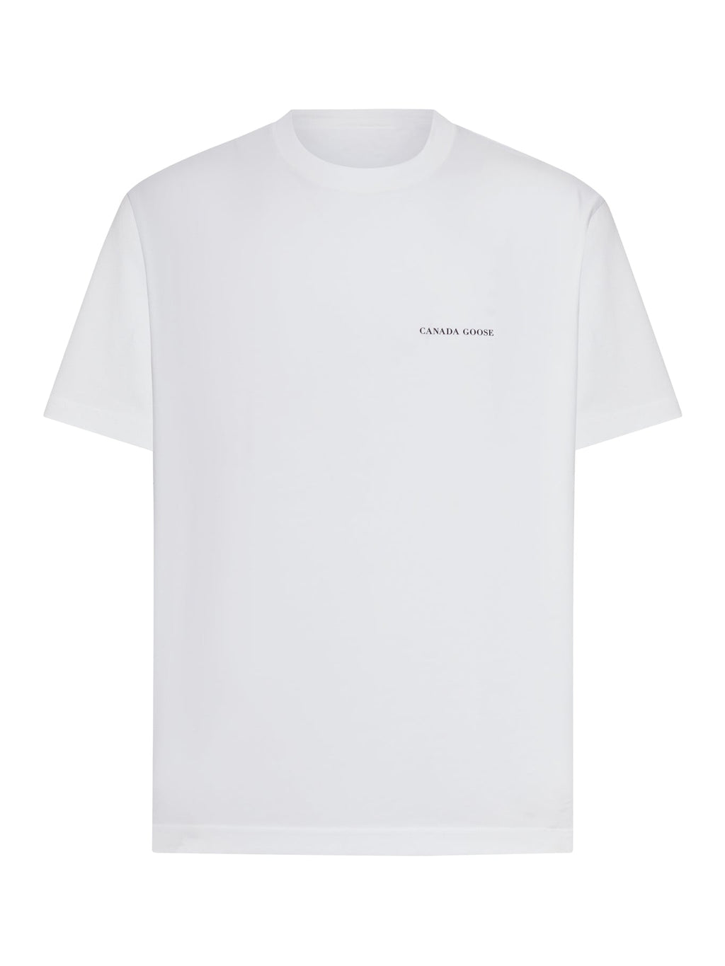 New Cotton T-Shirt With Print Canada goose оригінал – Купити в Україні – боковий вид