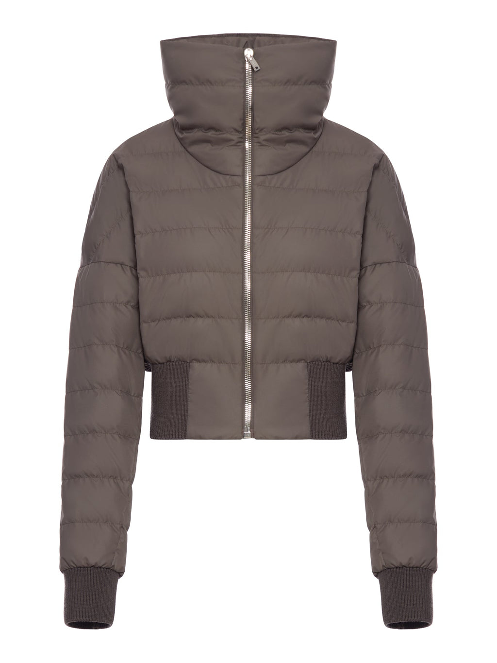 Оригінальна Cropped Padded Jacket In Technical Fabric Moncler – боковий вид
