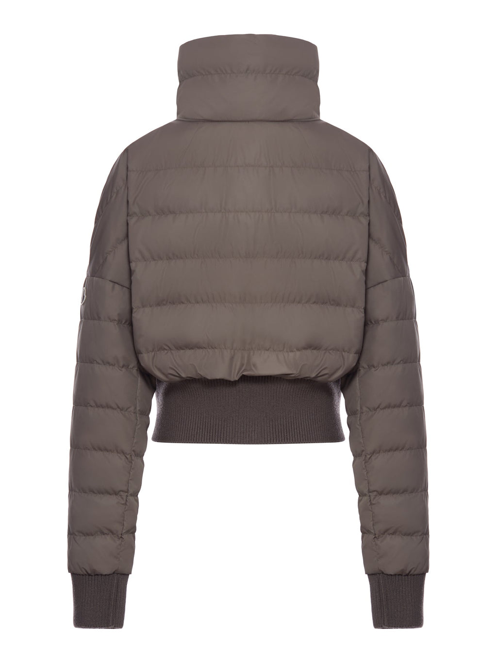Оригінальна Cropped Padded Jacket In Technical Fabric Moncler – вид ззаду