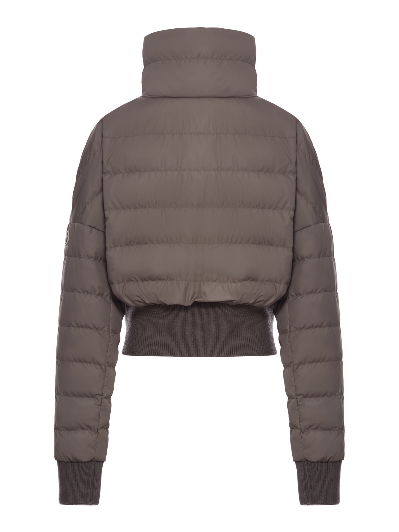 Оригінальна Cropped Padded Jacket In Technical Fabric Moncler – вид ззаду