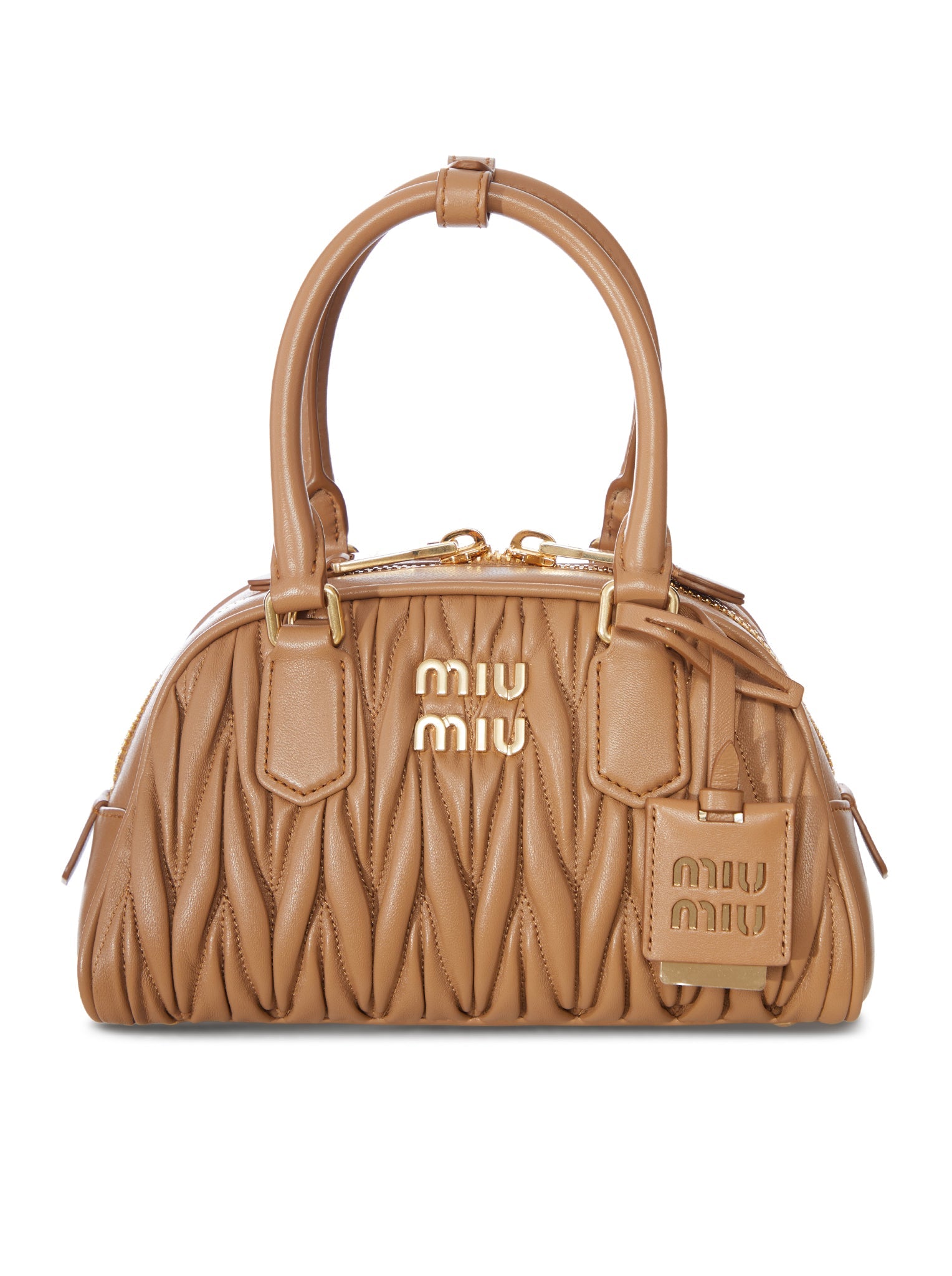 Arcadie Bag In Matelassé Nappa Miu miu оригінал – Купити в Україні – боковий вид