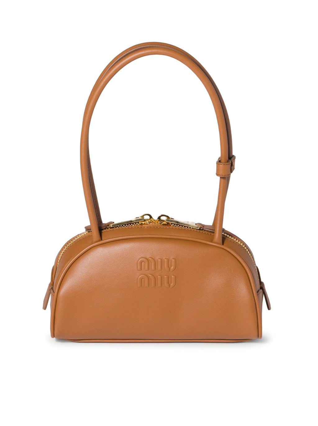 Beau Leather Bag Miu miu – Гарантія оригінальності – боковий вид