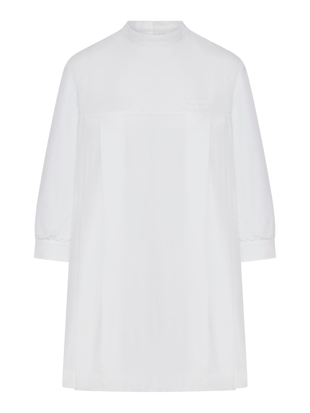 Cotton Poplin Blouse Miu miu – Гарантія оригінальності – боковий вид