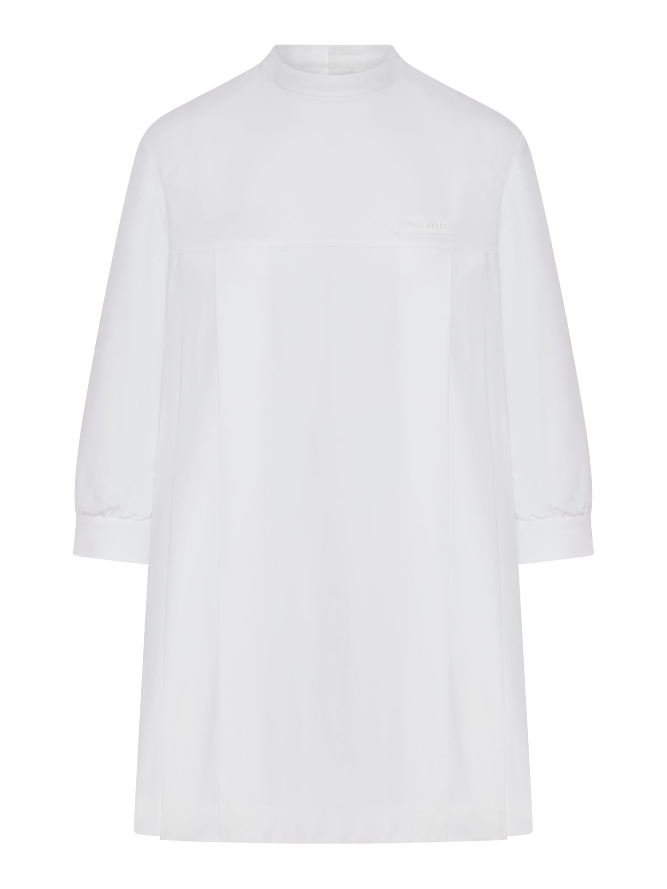 Cotton Poplin Blouse Miu miu – Гарантія оригінальності – боковий вид